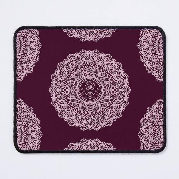 Item preview, Lotus Flower Mandala Spiritual Geometry Zen Buddhist Meditation Pattern designed and sold by DivineMandala.