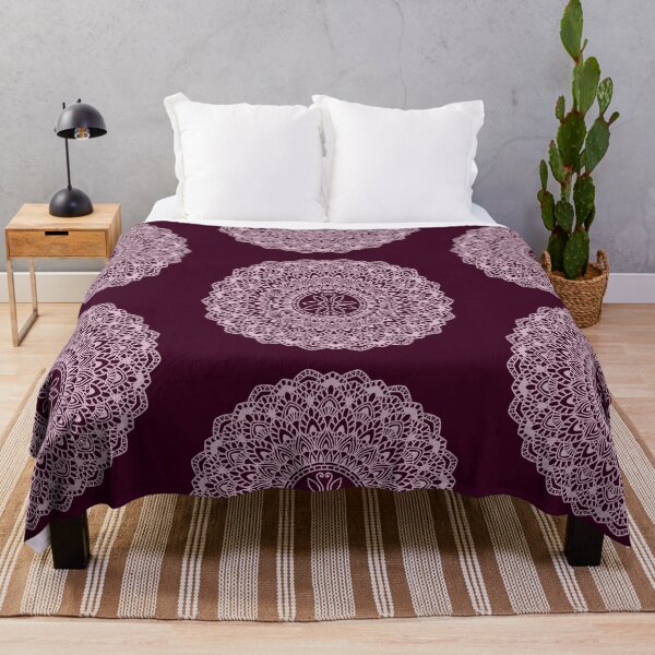 Item preview, Lotus Flower Mandala Spiritual Geometry Zen Buddhist Meditation Pattern designed and sold by DivineMandala.