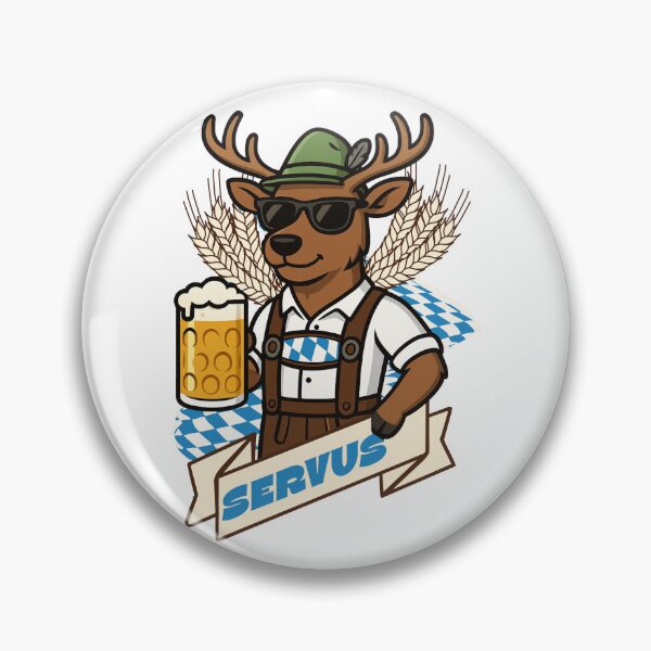 Item preview, Servus Hirsch Oktoberfest designed and sold by LayersDesign.