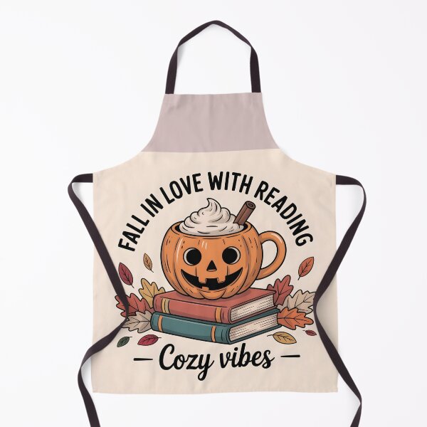 Item preview, Fall in Love with Reading – Cute Cozy Vibes designed and sold by Zibis09.