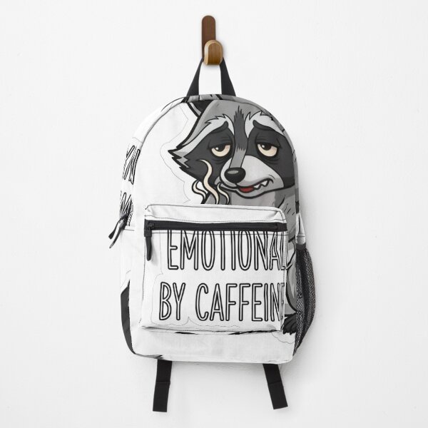 Item preview, Emotionally Powered By Caffeine and Anxiety Meme designed and sold by StickyGuys.