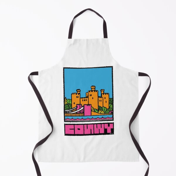 Item preview, Conwy Castle Pop Art – Colourful Welsh Wall Art & Gifts designed and sold by GWARTGB.