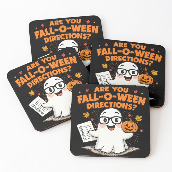 Item preview, Are You Fall-O-Ween Directions Funny Ghost Teacher Halloween Pun designed and sold by jelonkaa.