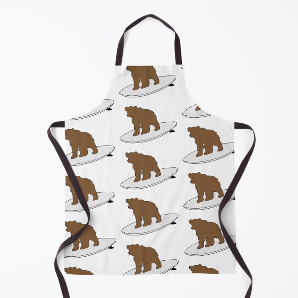 Item preview, Surfing Brown Bear designed and sold by Animals-by-JB.