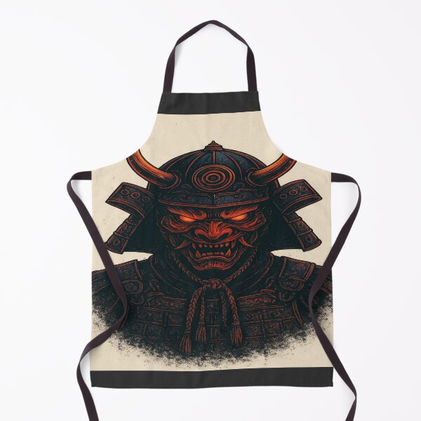 Item preview, Samurai vs Demon Dark Fantasy Japanese Battle Artwork designed and sold by VelureArt.