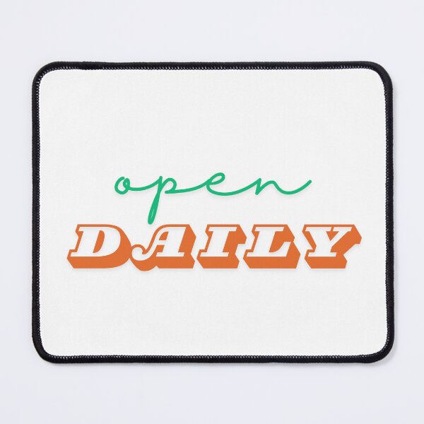 Item preview, Open Daily | Text Logo Design designed and sold by athanasioungr.
