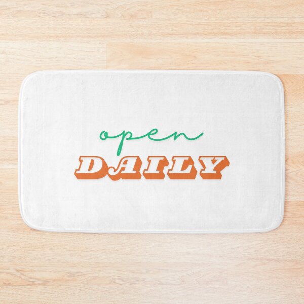 Item preview, Open Daily | Text Logo Design designed and sold by athanasioungr.