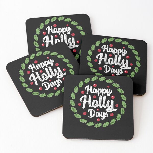 Item preview, Happy Holly Days Funny Christmas designed and sold by tedroyegelsd.