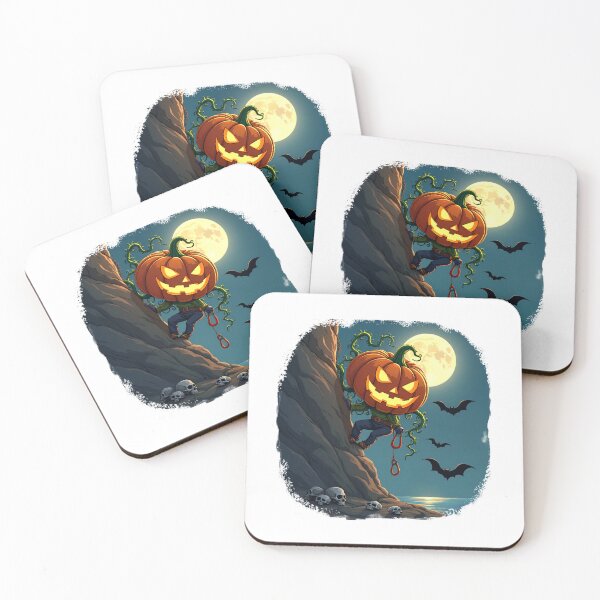 Artikelvorschau, Halloween Kürbis Kletterkunst - Gruselige Kletterer Jack O Lantern entworfen und verkauft von sharifex.