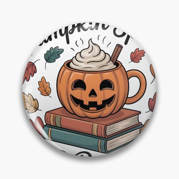 Item preview, Pumpkin Spice & Books – Cute Cozy Vibes designed and sold by Zibis09.