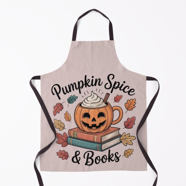 Item preview, Pumpkin Spice & Books – Cute Cozy Vibes designed and sold by Zibis09.