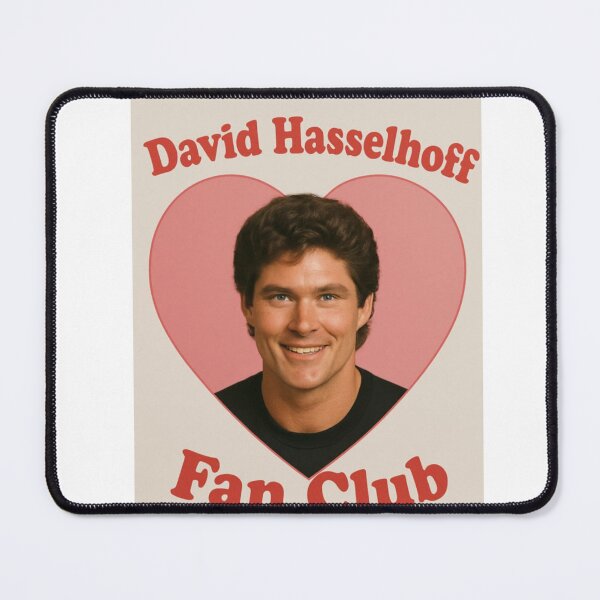 Item preview, David hasselhoff fan club fans love birthday funny prank meme gift weird designed and sold by CheeseBlueprint.