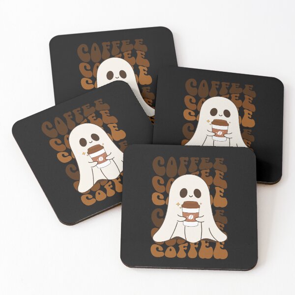 Item preview, Coffee Cute Ghost designed and sold by FranciscaDrake.