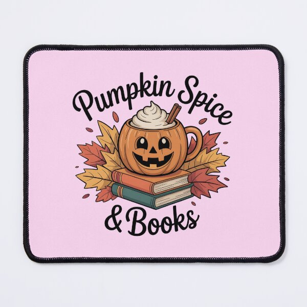 Item preview, Pumpkin Spice & Books – Cute Cozy Vibes designed and sold by Zibis09.