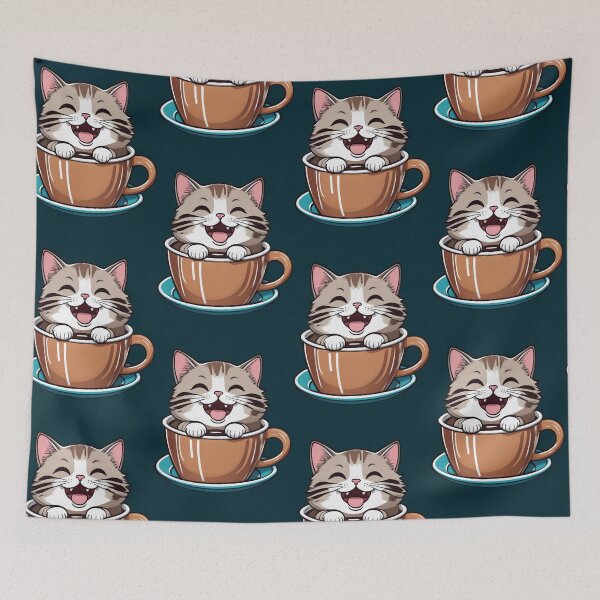 Item preview, Coffee Kitten  designed and sold by FranciscaDrake.