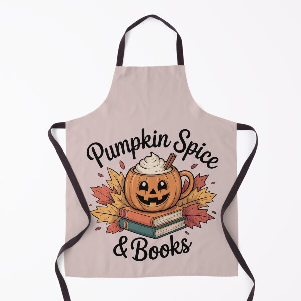 Item preview, Pumpkin Spice & Books – Cute Cozy Vibes designed and sold by Zibis09.