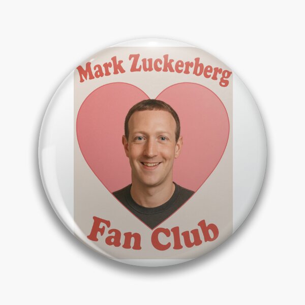 Item preview, Mark zuckerberg fan club fans love birthday funny prank meme gift weird designed and sold by CheeseBlueprint.