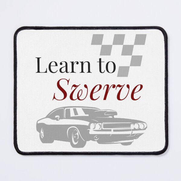Artikelvorschau, Lernen Sie auszuweichen – Retro-Muscle-Car-Renndesign entworfen und verkauft von uniQuin.