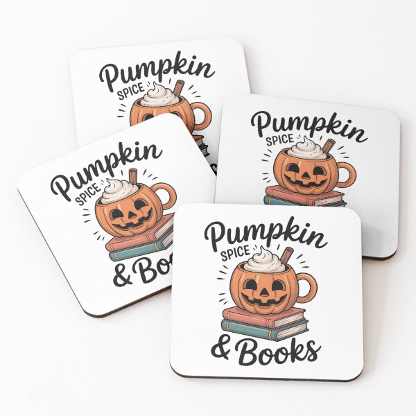 Item preview, Pumpkin Spice & Books – Cute Cozy Vibes designed and sold by Zibis09.