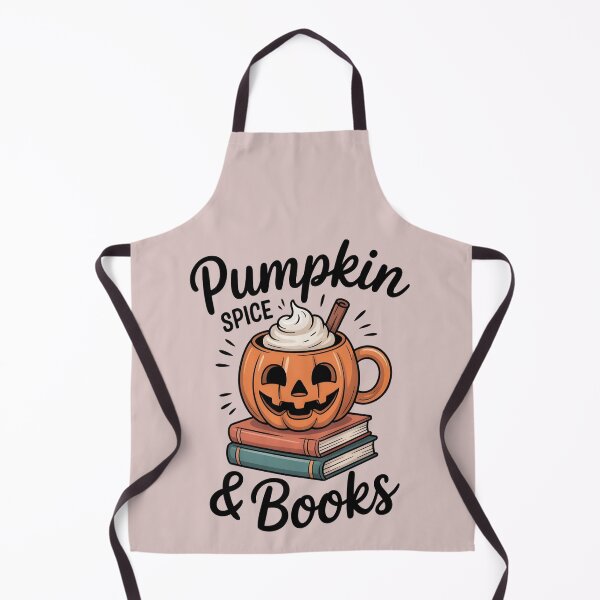 Item preview, Pumpkin Spice & Books – Cute Cozy Vibes designed and sold by Zibis09.