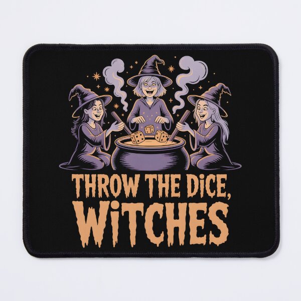 Item preview, Throw The Dice Witches Halloween Bunco Game designed and sold by UrbanHowlz.