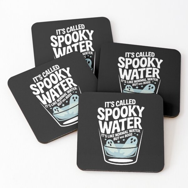 Item preview, It's Called Spooky Water It's Like Normal Water But Has Boos - Perfect gift for fans of Halloween, spooky spirits, and fun boozy jokes. designed and sold by ZyziowskyArt.