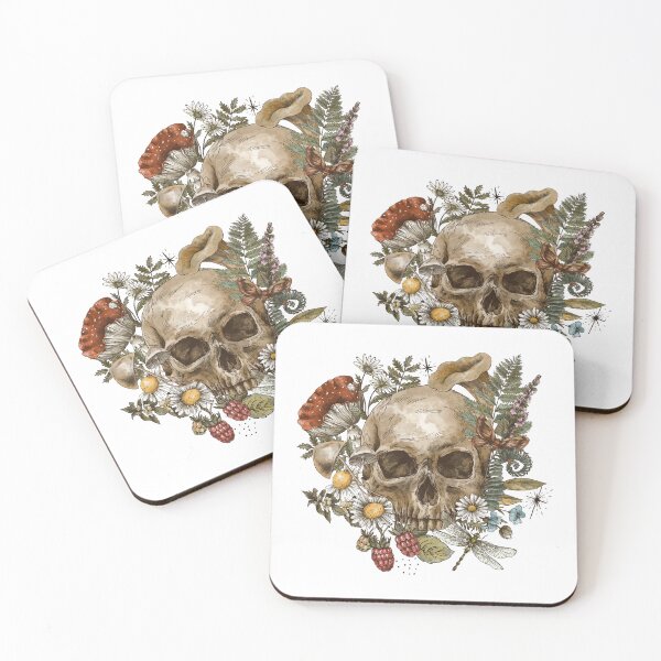 Item preview, skull in nature designed and sold by NorthV.