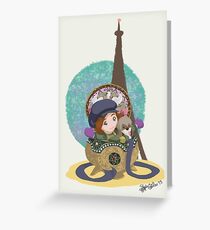 Together In Paris Greeting Card