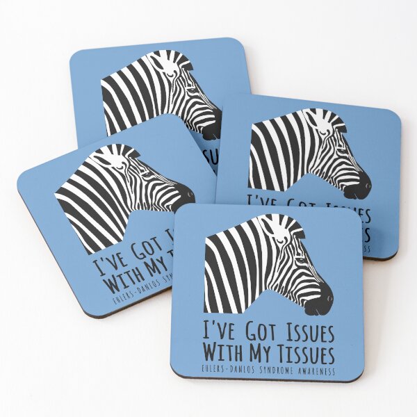 Item preview, Ehlers-Danlos Syndrome Humor - I've Got Issues With My Tissues designed and sold by Designs by Jesabee.