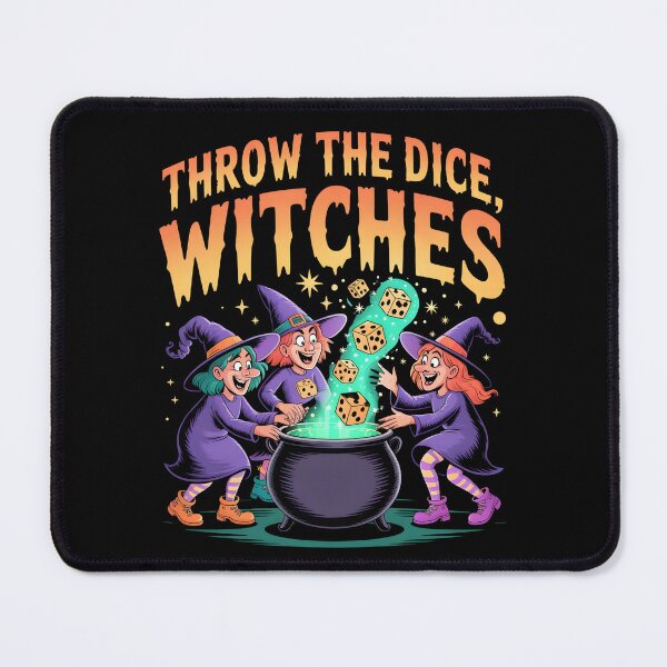 Item preview, Throw The Dice Witches Halloween Bunco Game designed and sold by UrbanHowlz.
