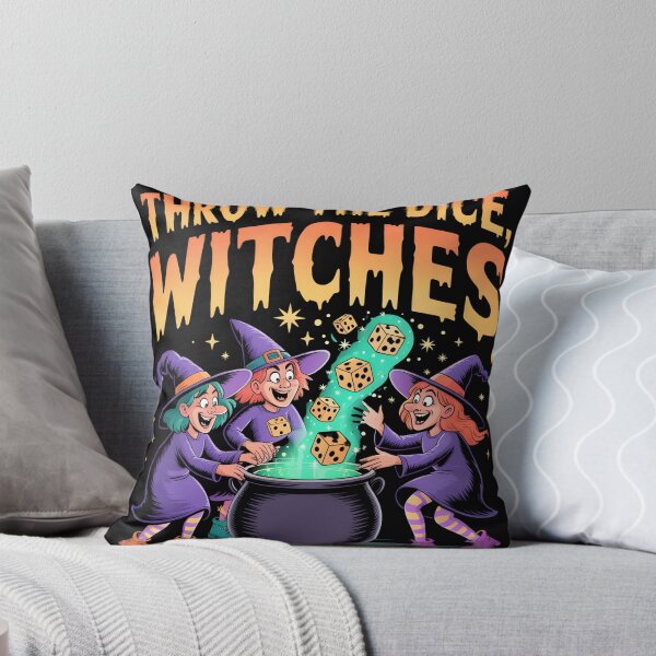 Item preview, Throw The Dice Witches Halloween Bunco Game designed and sold by UrbanHowlz.