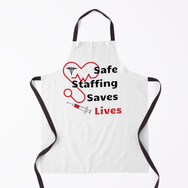 Item preview, Safe Staffing Saves Lives– Healthcare Support Design for Nurses March & Strike designed and sold by Lunaria Arts.