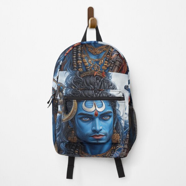 Item preview, Divine Blue Deity with Serpent and Long Hair designed and sold by MamaDong.