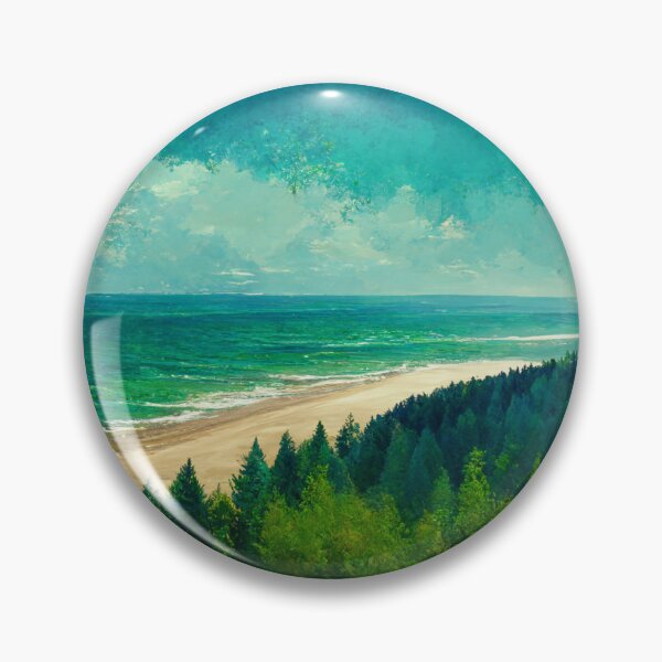 Item preview, Green beach designed and sold by a-journey.