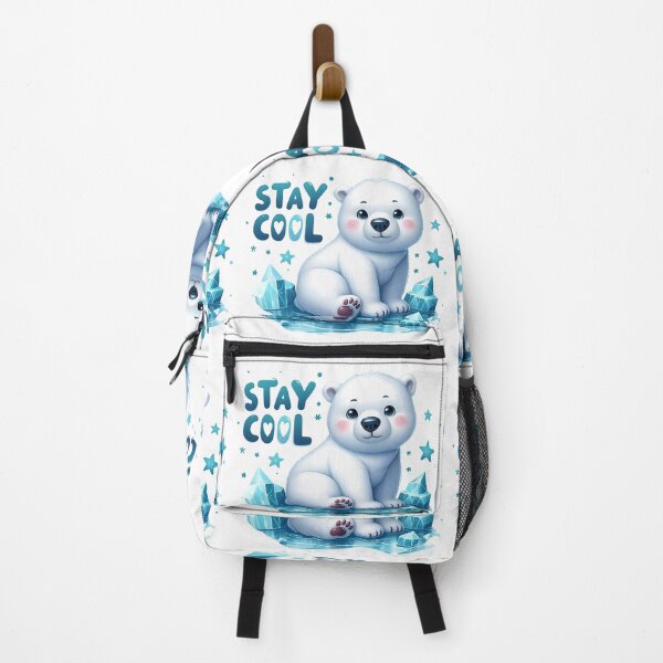 Item preview, stay cool, ice bergs, Antarctica, artic, polar bear designed and sold by TrueArtVibes.
