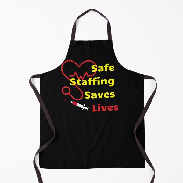 Item preview, Safe Staffing Saves Lives– Healthcare Support Design for Nurses March & Strike designed and sold by Lunaria Arts.