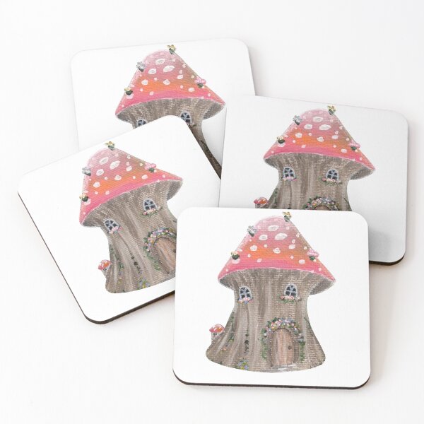 Item preview, Mushroom Fairy House designed and sold by Charlotte Paints.