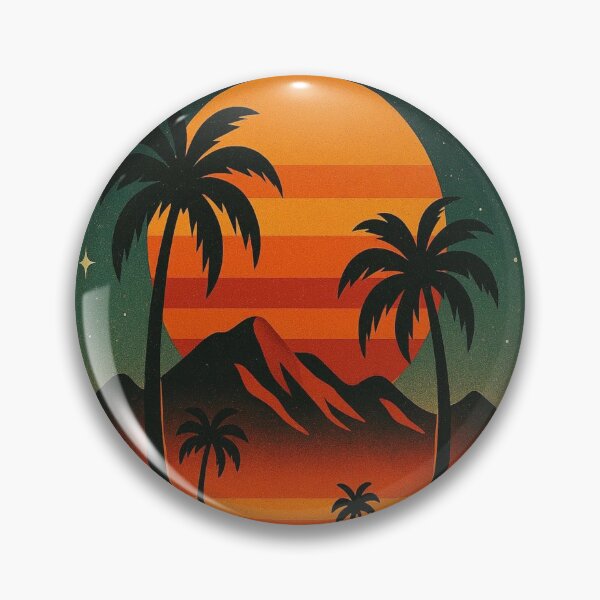 Artikelvorschau, Retro-Sonnenuntergang der 70er – Ästhetische Vintage-Landschaft – T-Shirt, Aufkleber usw. im Retro-Grafikdesign. entworfen und verkauft von EpiphanyArt28.