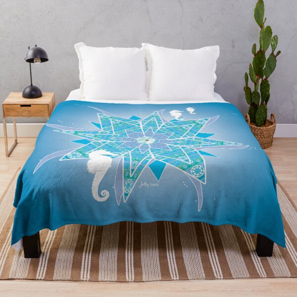 Item preview, SEAHORSES in AQUAMARINE designed and sold by jetty born.