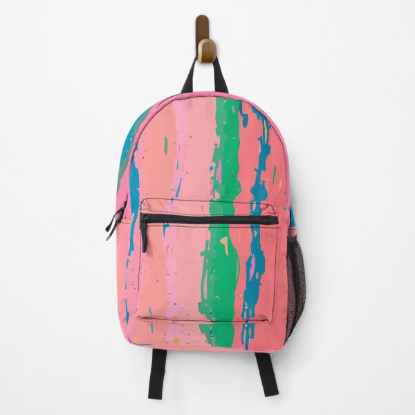 Item preview, Playful Painterly Stripes in Pink, Green, and Blue designed and sold by Fezzyboo.