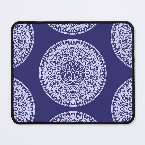 Item preview, Violet Hippie Mandala Pattern Abstract Geometric Flower Floral Decorative Design designed and sold by DivineMandala.