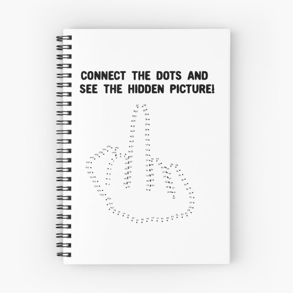 Item preview, Connect the dots Middle finger designed and sold by experimentons.