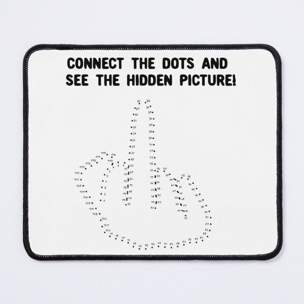 Item preview, Connect the dots Middle finger designed and sold by experimentons.
