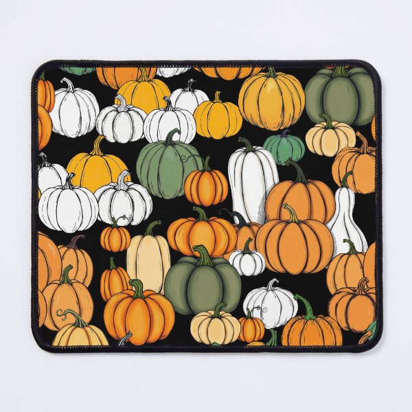 Item preview, Colorful Pumpkin Illustration Pattern designed and sold by UnhingedBird.