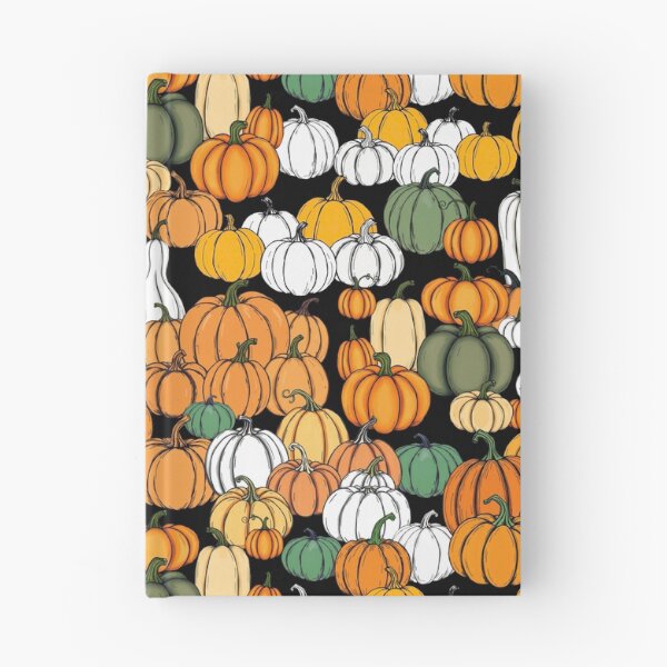 Item preview, Colorful Pumpkin Illustration Pattern designed and sold by UnhingedBird.