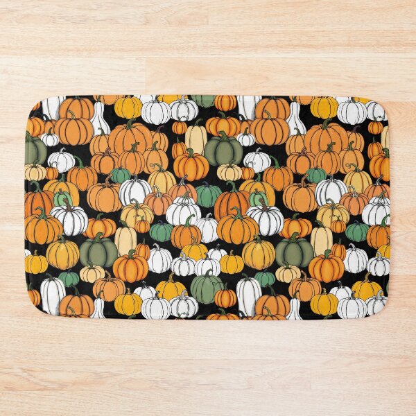 Item preview, Colorful Pumpkin Illustration Pattern designed and sold by UnhingedBird.