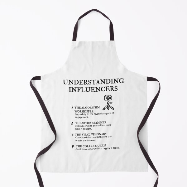 Item preview, UNDERSTANDING SOCIAL MEDIA INFLUENCERS – Sarcastic Quotes & Humor designed and sold by PsyFlow35.