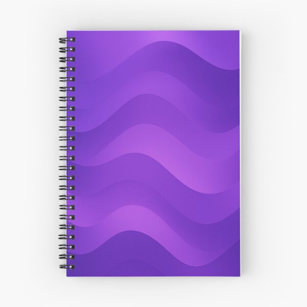 Item preview, Undulations in Purple designed and sold by annenambiro.