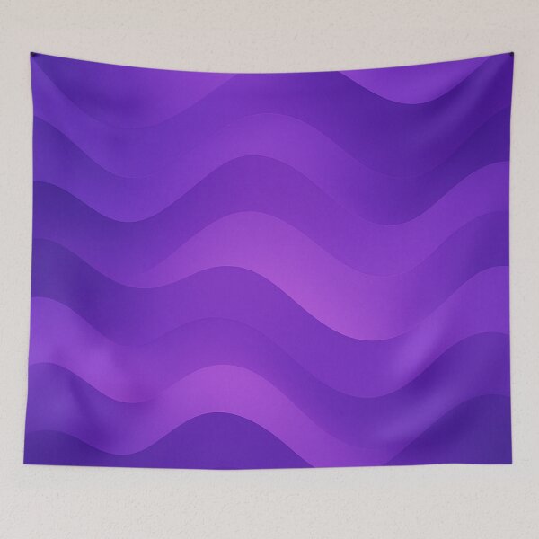 Item preview, Undulations in Purple designed and sold by annenambiro.