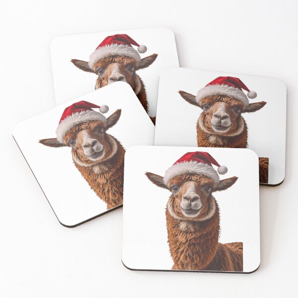 Item preview, Llama christmas xmas holiday merry gift love hat designed and sold by CheeseBlueprint.